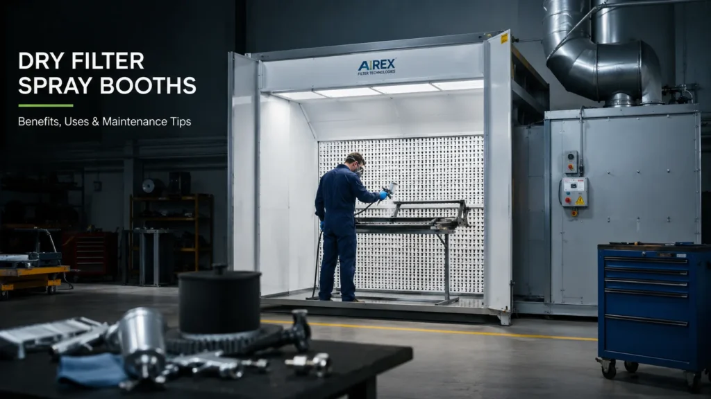 Dry Filter Spray Booths Benefits, Uses and Maintenance Tips