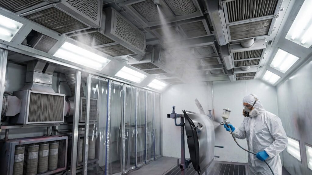 How Spray Booth Ventilation Improves Safety and Finish Quality